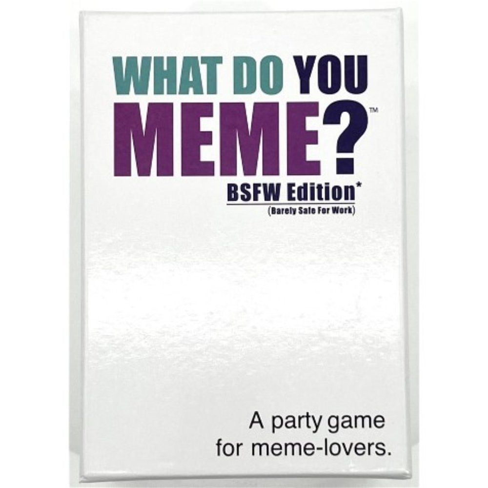 What Do You Meme? Barely Safe‎ for Work Edition Card Game